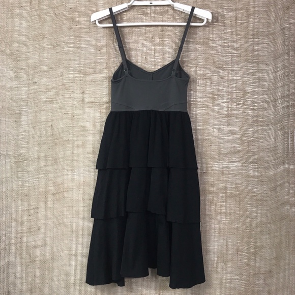 Theory Adedra Serenity Black & Gray Dress M/L - Picture 6 of 8